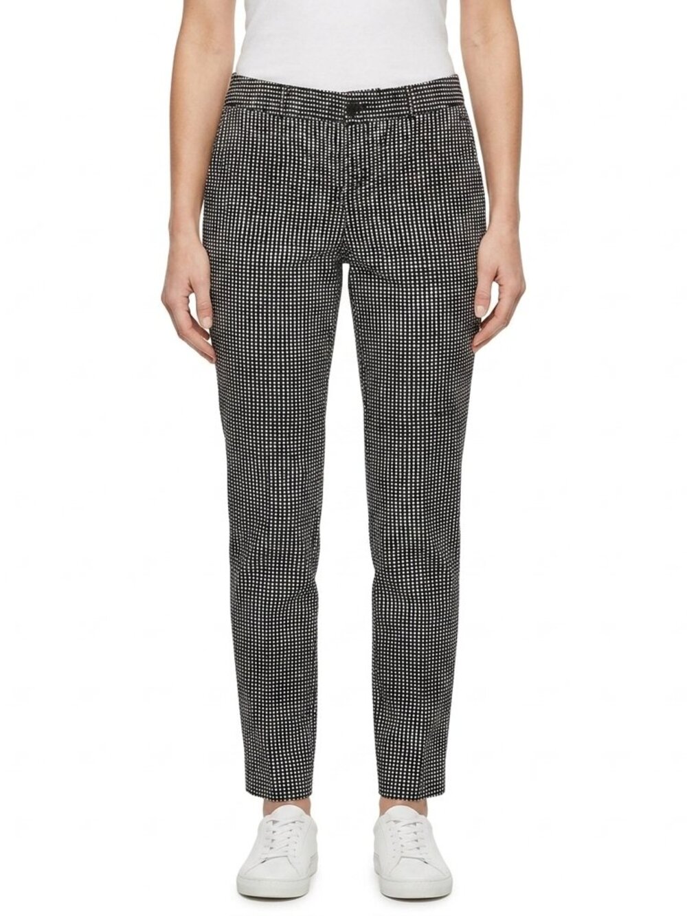 Banana Republic Stretch Cotton Tapered Ankle Length Pant- Sz. 4